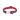 White background with a red 'Red Dingo' cat collar with fish skeletons pictured on it. 