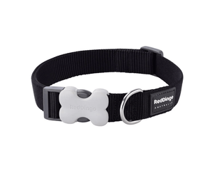Red Dingo Classic Black Dog Collar