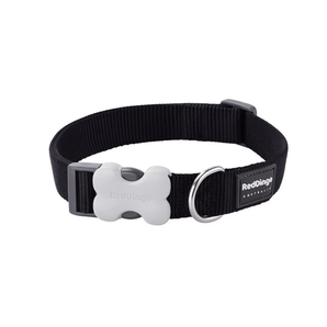 Red Dingo Classic Black Dog Collar