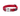 A Red Dingo Classic Red Dog Collar on a white background