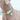 Close up of a Weimaraner Dog wearing a Green camo 'Red Dingo' dog collar.