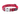 White background with a red 'Red Dingo' with white bones dog collar. 
