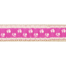 A Red Dingo Pink Paw Cat Collar pattern