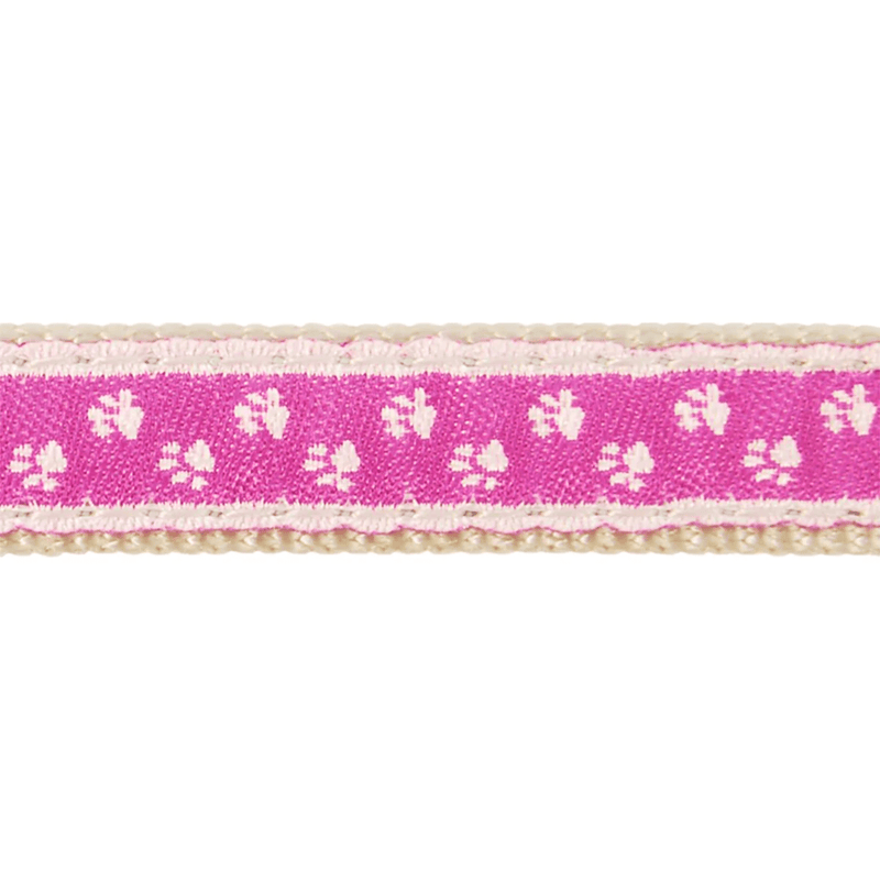 A Red Dingo Pink Paw Cat Collar pattern