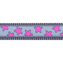 The Red Dingo Pink Stars Dog Collar pattern