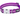 A close up of a Red Dingo Purple Reflective Dog Collar on a white background