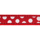 The Red Dingo Red Spots Dog Collar pattern