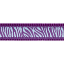 The Red Dingo Safari Purple Dog Lead pattern