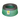 White background with a Prestige Pets Road Refresher dog bowl in a green colour with a black rubber trim. 