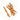 Several twisted, Rosewood pumpkin sticks wrapped in chicken dog treats.