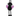 A back view of a Rosewood Van the Vampire plush dog toy with long black braided legs and a black-and-purple body, shown on a plain white background.
