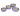 White background with four lilac coated stainless steel Rosewood Premium pet bowls, in four different sizes.