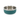 White background with a deep 350ml teal coated stainless steel Rosewood Premium pet bowl. 