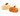 Two plush Rosewood pumpkin-shaped cat toys in cream and orange with dark brown stems, shown on a plain white background.