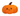 A cute, fluffy orange pumpkin plush cat toy with a textured curly yarn body, a small brown stem, and a smiling face with black and white embroidered eyes.