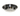 White background with a Rosewood stainless steel puppy pan with shallow sides. 