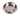 White background with a top view into a Rosewood stainless steel puppy pan with shallow sides. 