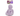 White background with a back view of a Rosewood Under the Sea lilac plush Octopus cat toy with a cardboard tag attached at the top. 