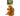 Small ginger squirrel dog toy with a cream belly and fluffy brown tail attached to a green cardboard backing with white text 'Forest Friends Sammy Squirrel' and smaller text saying 'Plush squeaky dog toy'