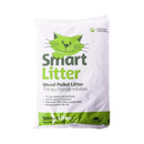 Bag of Smart Litter with a green cat illustration on a white background