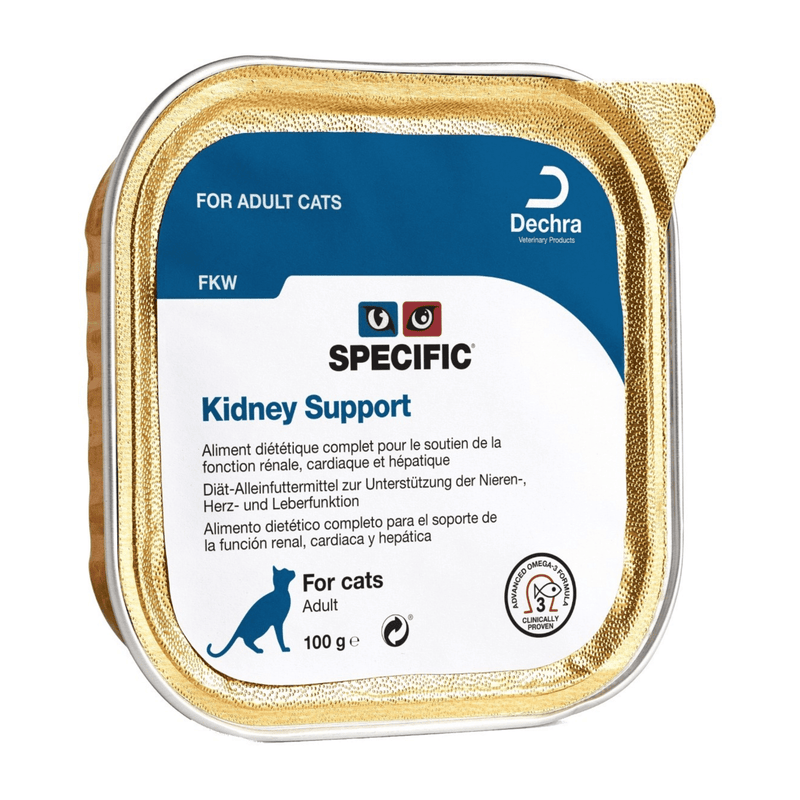 Specific Kidney Support Cat Food tray