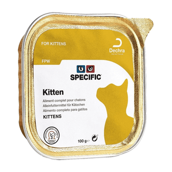 Specific Wet Kitten Food Tray 