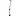 A purple plush aubergine-shaped cat toy with a matching purple rope at full length and a small green leaf accent, shown on a plain white background.