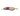 A plush aubergine-shaped hanging cat scratcher laid flat in purple and beige woven fabric with a green gingham top section, a small embroidered face, and ribbon ties, shown on a plain white background.