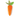 A back view of a plush carrot cat toy with a bright orange body, one green leaves, and two green-and-white gingham leaf, shown on a plain white background.