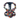 White background with a front view of a  multi-coloured Twiggy Tags Aurora Adventure dog harness with a tag with text 'Twiggy Tags' at the top.