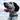Dalmatian wearing a wearing a Twiggy Tags Lagoon Adventure collar, with cloudy skies pictured in the background.