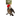 Small Woodpecker dog toy with red head, animal print belly and mottled wings and tail attached to a green cardboard backing with white text 'Forest Friends Walter Woodpecker' and smaller text saying 'Plush squeaky dog toy' pictured on a white background. 