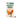 White background with a cream box of 75g Webbox Lickies chicken treats for dogs, with a dog licking it's lips on the box.