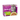 White background with a purple box of Whiskas Mixed Menu, on the box is silver tabby cat in front of a bowl on food. Text on the pack reads 'Whiskas, 1+ years, Mixed Menu, in Jelly, 12x85g'