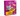 White background with a purple box of Whiskas Chicken dry food, on the box is silver tabby cat in front of a bowl on food. Text on the box reads 'Whiskas, 1+ years,  with delicious chicken, 800g'.