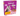 White background with a purple box of Whiskas Chicken dry kitten food, on the box is silver tabby kitten in front of a bowl on food. Text on the box reads 'Whiskas, 2-12months, with delicious chicken, 800g'.