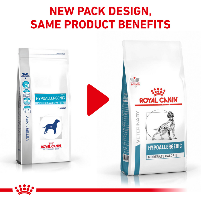 ROYAL CANIN® Canine Hypoallergenic Moderate Calorie Adult Dry Dog Food