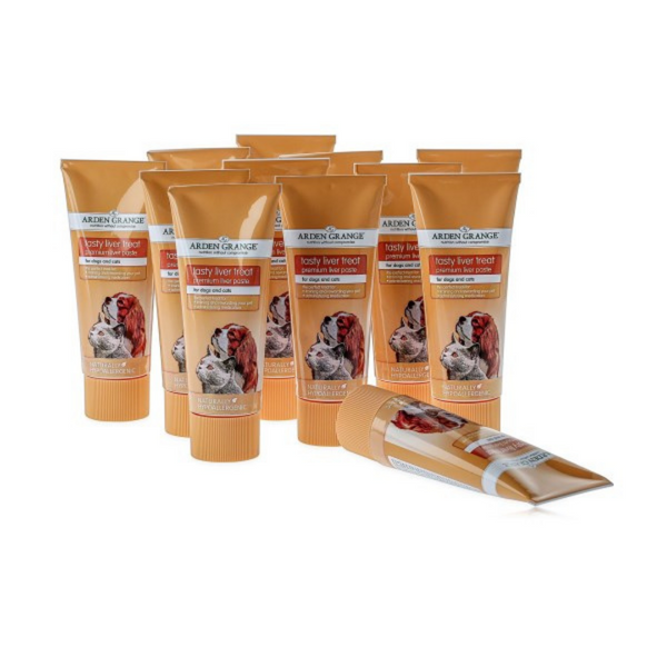 Arden Grange Tasty Liver Treat 12 x 75g Tubes