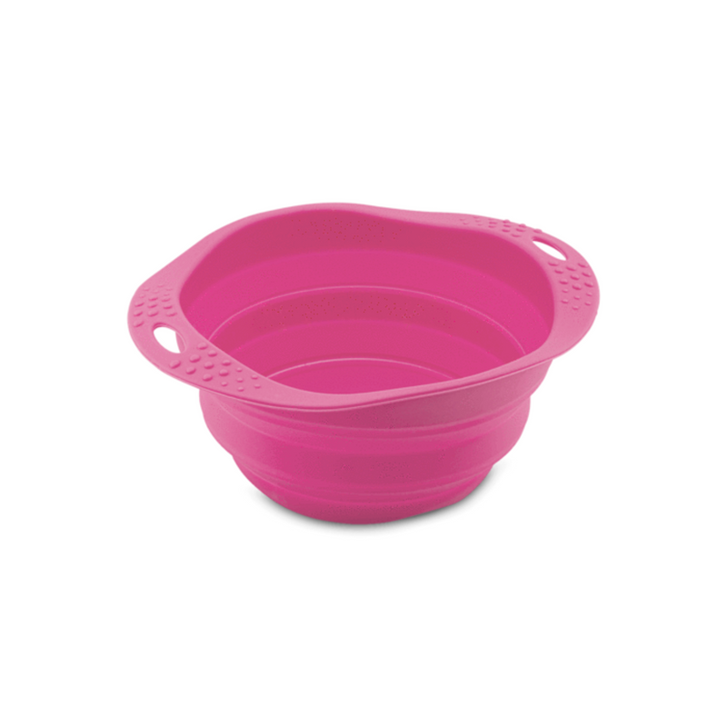 Beco Pink Travel Bowl