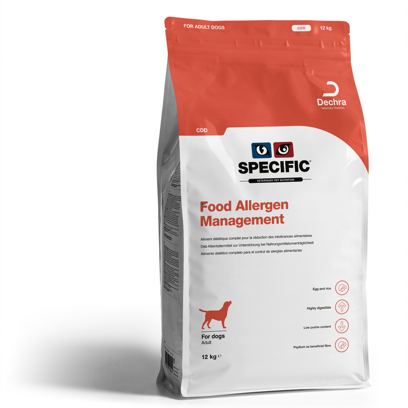 Food Allergy Management Dog Food 12kg