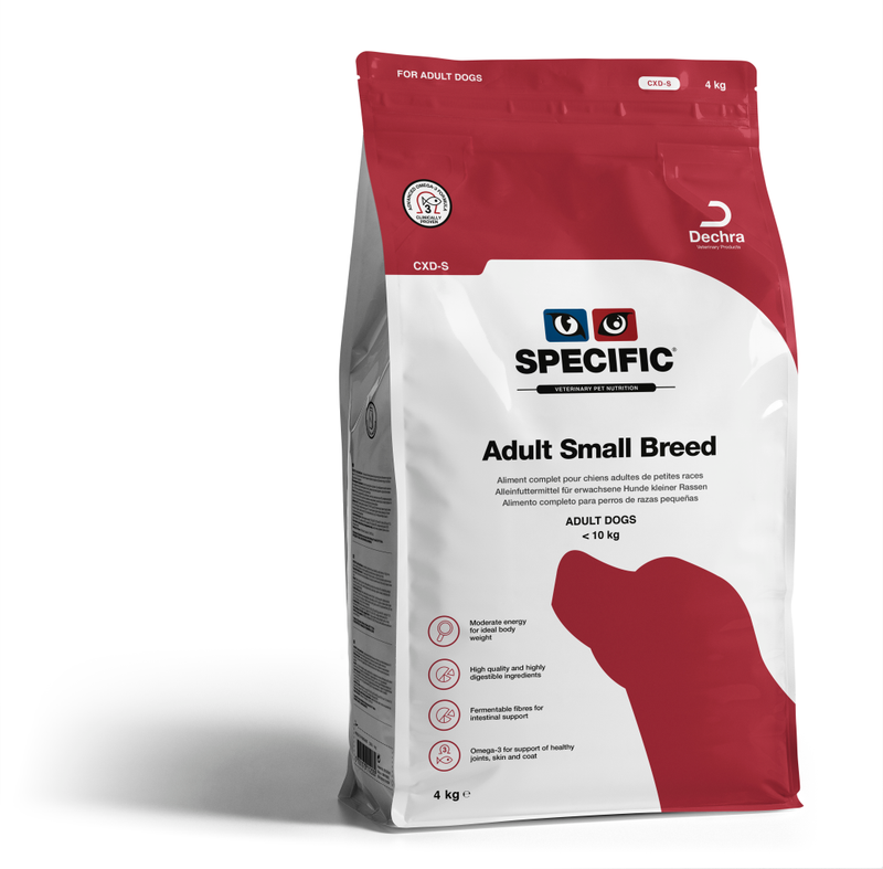 Specific CXD-S Adult Dog Food for Small Breeds - PDSA Pet Store