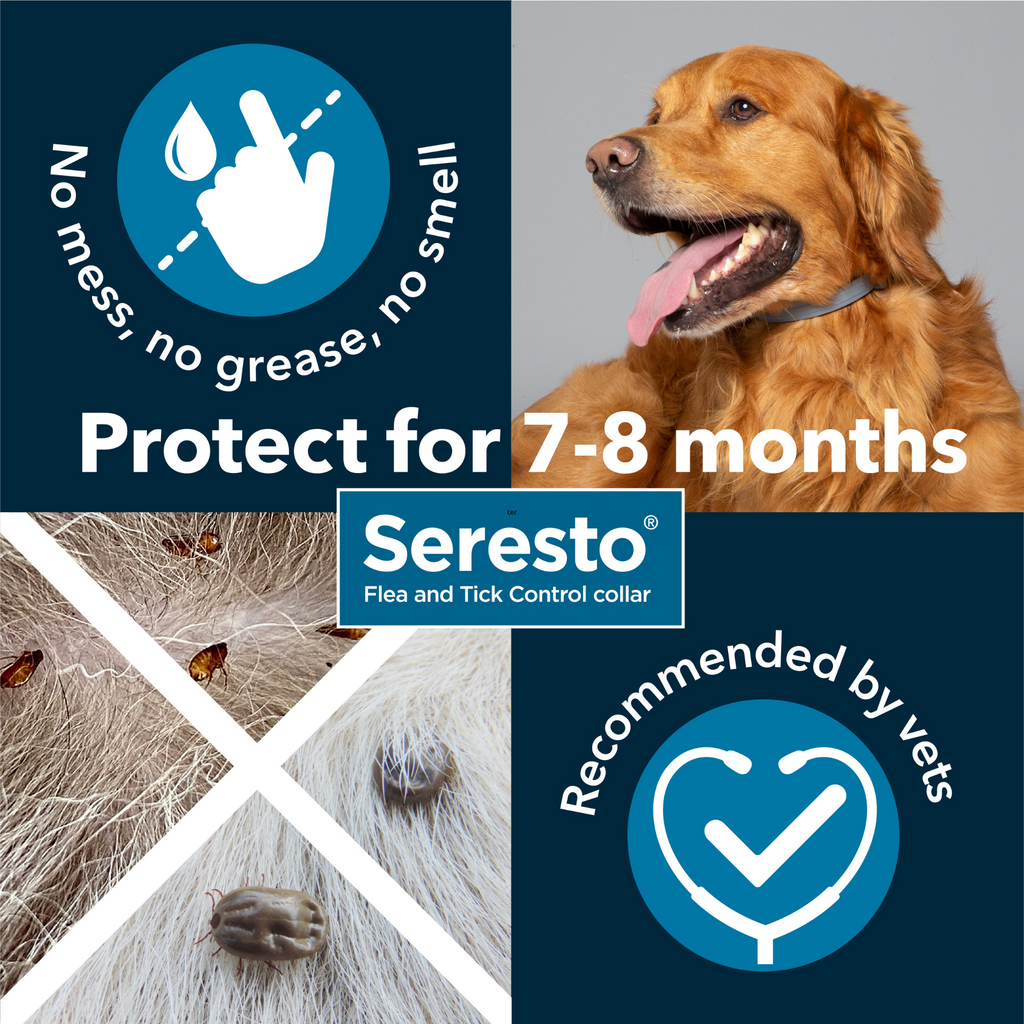 Fedciory flea and tick prevention collar outlet