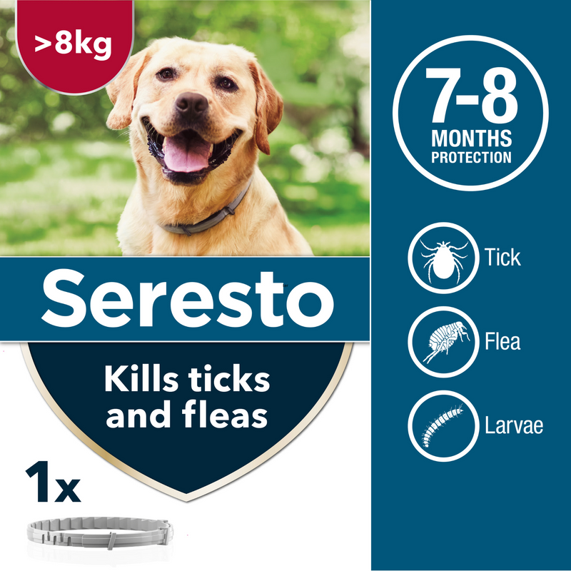 Seresto Flea & Tick Dog Collar Large