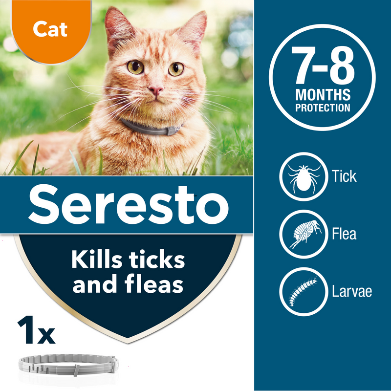 Seresto Flea & Tick Cat Collar box
