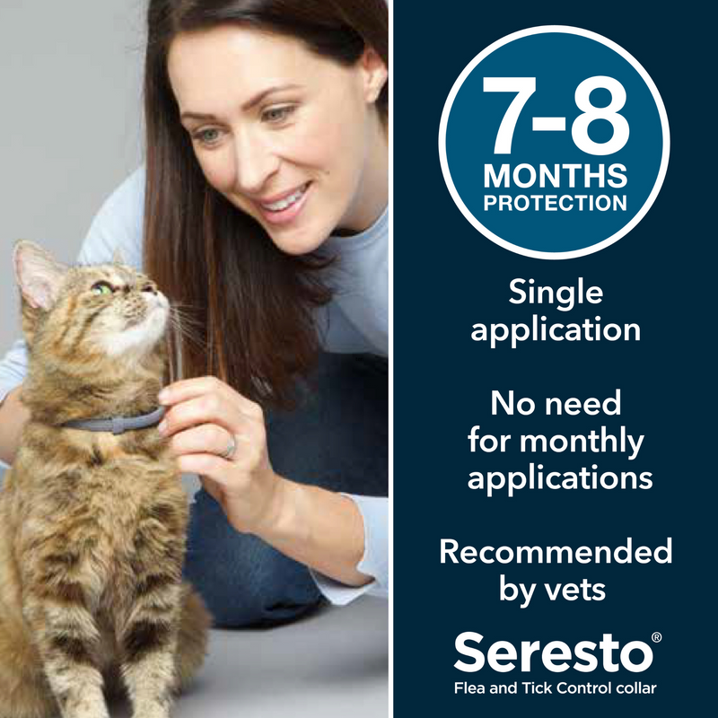 Seresto Flea & Tick Cat Collar benefits