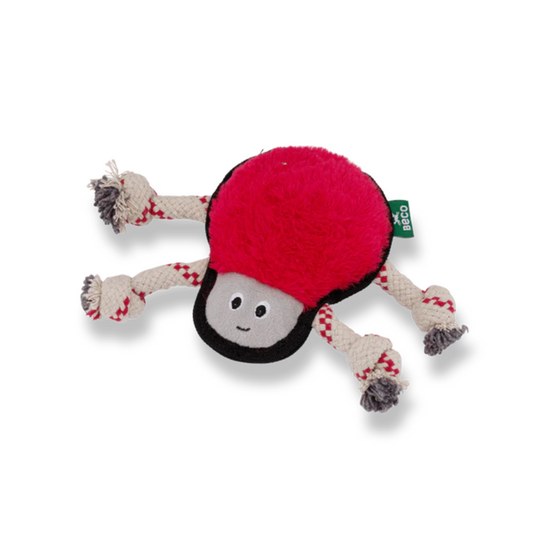 Beco Rough & Tough Recycled Dog Toy - Spider