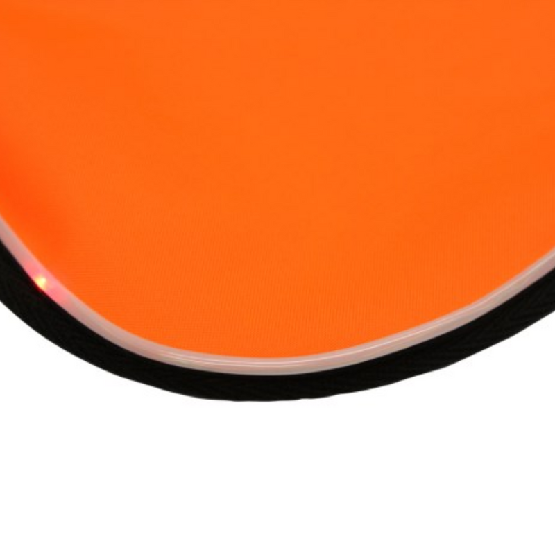 LED Safety Vest Maxi Safe Orange Extra Large corner zoom