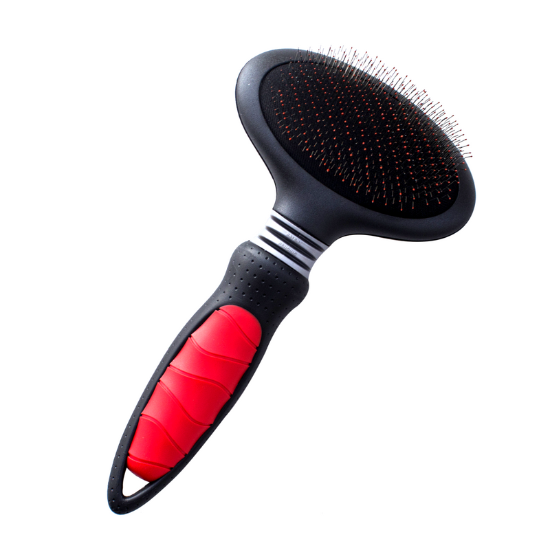 Mikki Ball Pin Slicker Brush for Sensitive Skin Side
