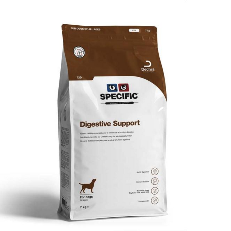 Bag of digestive support dog food