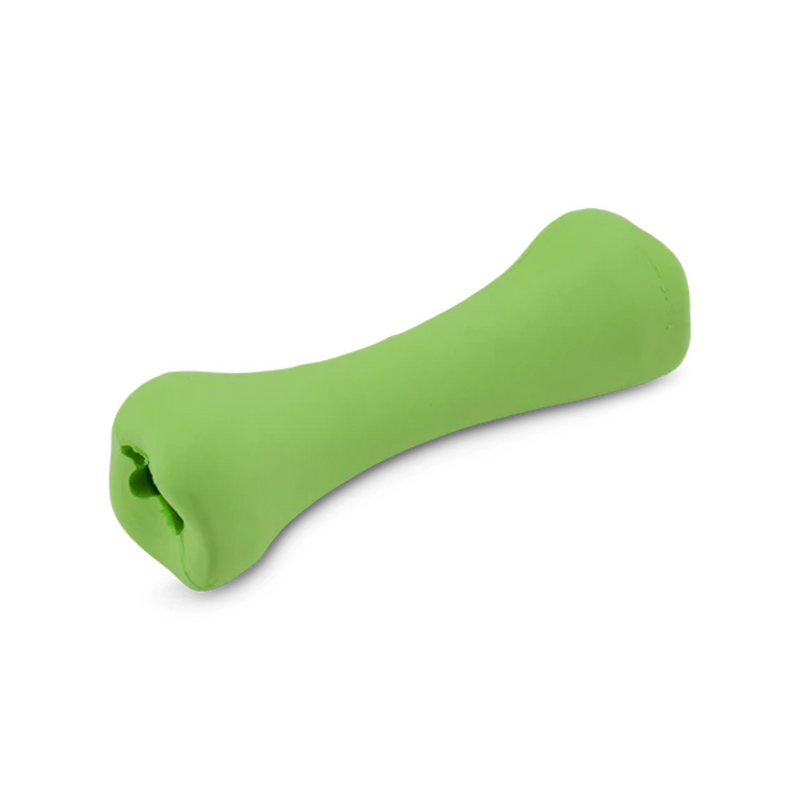 Beco Natural Rubber Bone Dog Toy - Green